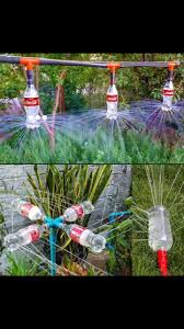 Dr. F.A.K. Noble | How to make a rotating irrigation system using plastic bottles – 10 cents is enough #organicdesign #naturalfarming #ai #design… | Instagram