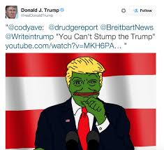 「trump pepe」の画像検索結果