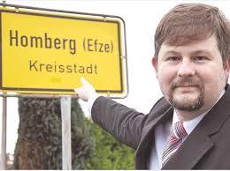 Da will er hin: Dr. Stefan Giebel will in Homberg Bürgermeister werden. Foto