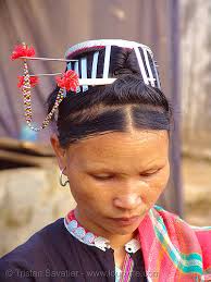 License this Photo. Buy Print or Canvas - 93902692-kim-mun-lantien-sha-dao-yao-tribe-woman-wearing-celestial-crown-headdress-vietnam