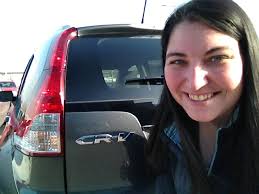 As mentioned in some previous posts, I was selected by Ken Garff Honda of Orem to test drive a 2013 Honda CRV for a bloggers promotion called the Honda Test ... - nicole-with-2013-CRV