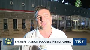 Brewers take on Dodgers in NLCS Game 3