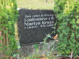 Grab von Marten Kruse (03.11.1900-28.05.1969), Friedhof Warsingsfehn-