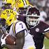 No. 14 LSU leading No. 25 Mississippi State at the half