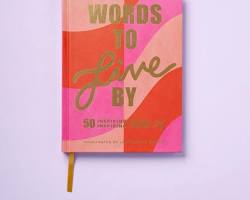 Image of book titled Words to Live By