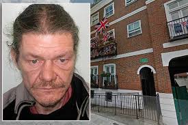 He was arrested last night for allegedly begging again. Beggars belief: Simon Wright, 37, collected cash and slept in a £300,000. CAPTION TEXT - 09beggar0609