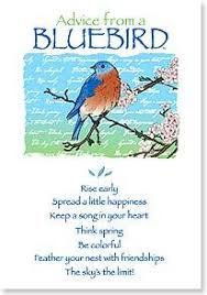 Advice from a Bluebird | Quotes, Sayings and Snippets | Pinterest ... via Relatably.com