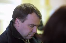 Richard Pavel, podezřelý ze zpronevěry peněz na pomoc lidem postiženým povodněmi v roce 1997. (22. ledna 2002) - A020122_KOT_PAVEL1_V
