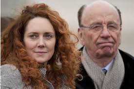 It Began with six lines of tittle-tattle about Prince William injuring his knee, squirrelled away in a News of the World gossip column. - rebekah-brooks-and-rupert-murdoch-image-2-87042588