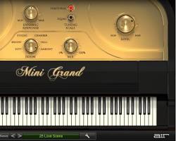 Image of Mini Grand plugin interface