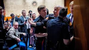 Marine Veteran Brian McGinnis Removed From Senate Hearing After Protest Over US Policy Toward Israel