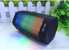 Image result for Portable Outdoor Wireless Bluetooth Speaker With LED Light q7