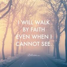 Faith isnt easy...its faith....trusting when you cant see!!! but ... via Relatably.com