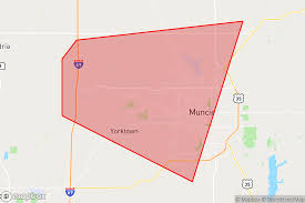 Tornado Warning Issued for Muncie Area, Indiana, Until 6:00 PM