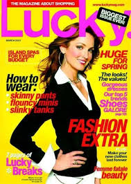 Image result for lucky magazine covers