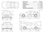 Dimensions de la Mercedes Classe A : longueur, largeur et hauteur