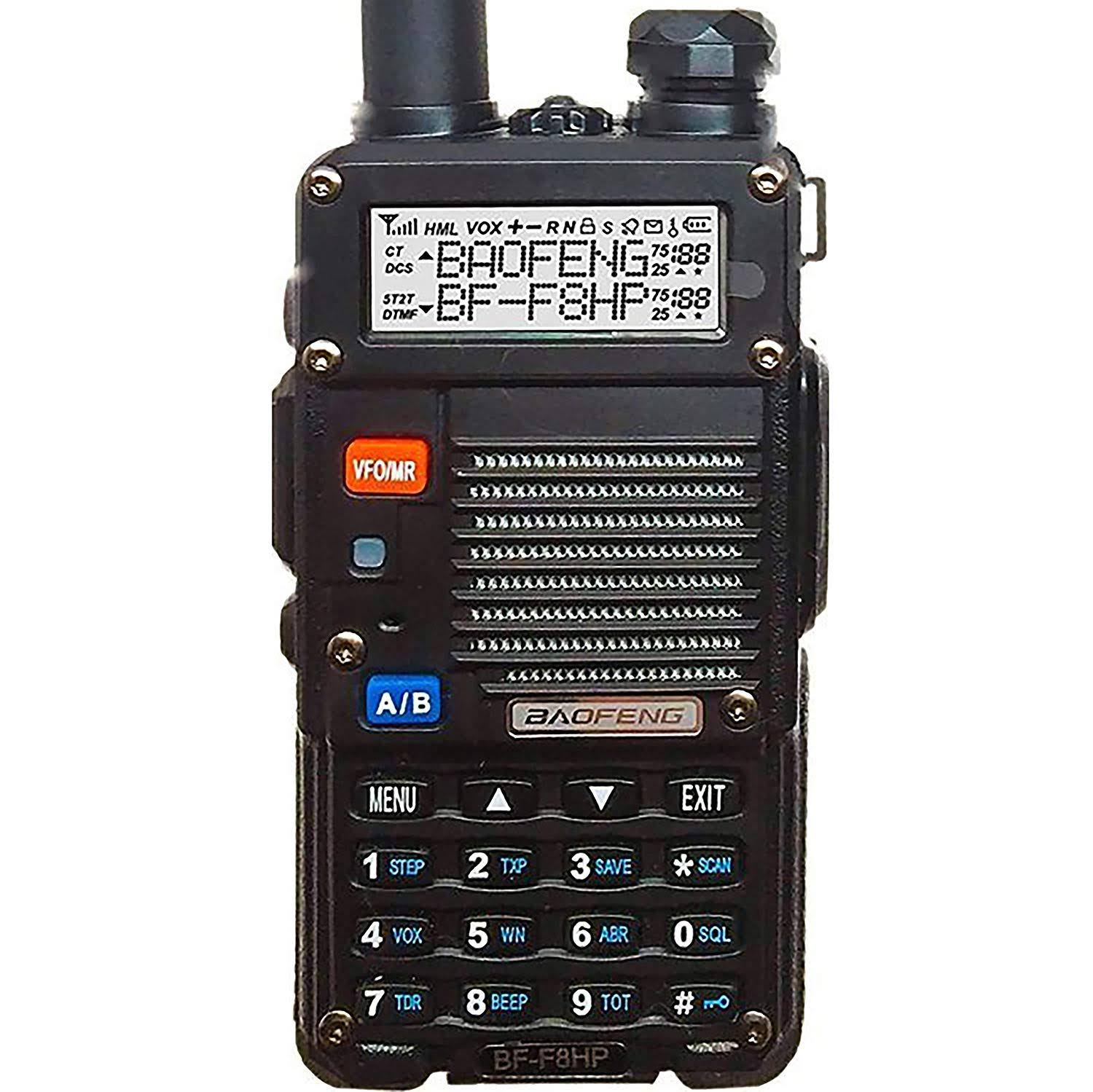 Baofeng BF-F8HP 8-Watt Dual Band Two-Way Radio Includes Full Kit