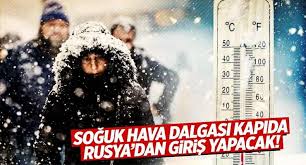 Rusya’dan soğuk hava dalgasıyla birlikte “Kar Yağmur ve Soğuk” geliyor