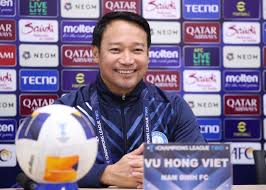 HLV Vũ Hồng Việt: Nam Định FC quyết tâm giành chiến thắng