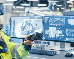 صورة virtual reality in manufacturing