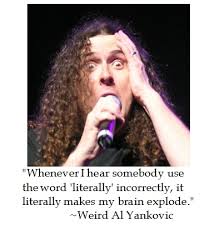 WeirdAlYankovic on hyperbole #humor #quotes | Humor | Pinterest via Relatably.com