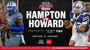 Monumental Sports Network to Broadcast ‘Truth and Service Classic’ Football 
Game Featuring Howard and Hampton