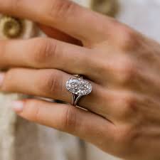 5.0Ct Oval Cut Split Shank Engagement Ring In Sterling Silver – Maxine Jewelry