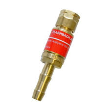 Flashback Arrestor OXY Torch Brass, 3.8inch - Moxical