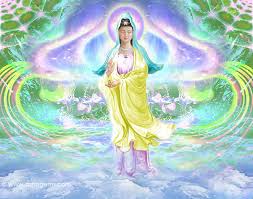 Image result for mother mary, quan yin, green and white tara