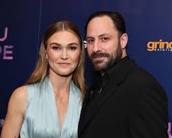 Julia Stiles and husband Preston J. Cook