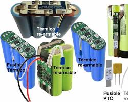 Imagen de Pack de baterías 18650 ensamblado