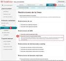 Desactivar servicio premium vodafone