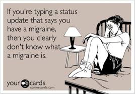 Greatest three brilliant quotes about migraine photograph French ... via Relatably.com