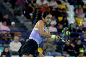 Eala holds off Sonmez in straight sets to reach Abu Dhabi second round