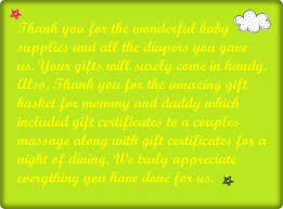 Baby Shower Thank You Wording, Poems and Quotes | Cute Instagram ... via Relatably.com