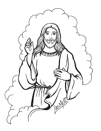 Resultado de imagen para imagenes de jesus para colorear