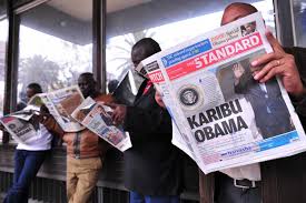 Image result for images of obama's trip to kenya 2015