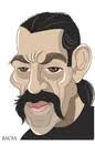 Cartoon: Danny Trejo (small) by bacsa tagged trejo Danny Trejo