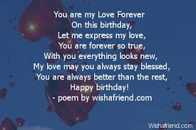 Boyfriend Birthday Poems via Relatably.com