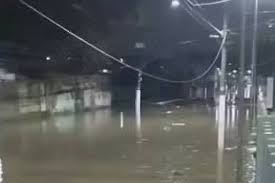 Duque de Caxias, no Rio, tem mais de 200 milímetros de chuva e aciona alerta máximo