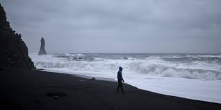 See it: Iconic black sand beach endures intense, transformational coastal erosion