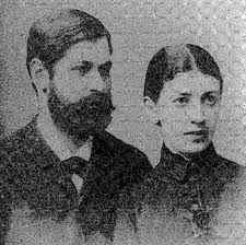 Wedding photograph of Sigmund Freud and Martha Bernays - freud-wedding-photo
