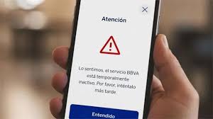 Usuarios reportan caída masiva de app BBVA en México