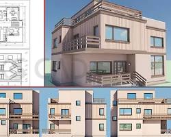Imagem de Revit Pro model of a building