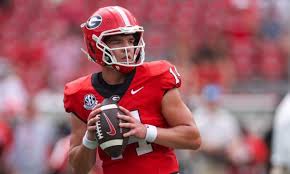 Georgia Quarterback Gunner Stockton Faces Pressure to 