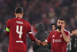 Virgil van Dijk hopeful Mohamed Salah will be fit for Liverpool farewell after injury