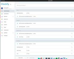 Image of Clockify's user interface