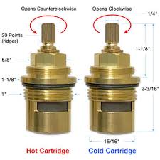 Bundle of 3/4" Quarter Turn Hot and Cold 20 Point Cartridges ...
