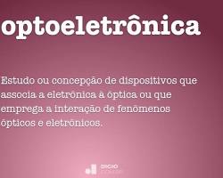 Imagem de Dispositivos optoeletrônicos eletrônicos