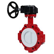 High Quality Lug Type Butterfly Valve with Worm Gear Box